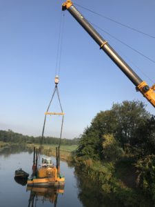 Hijswerkzaamheden Stompendijk 1-9-2017 #3